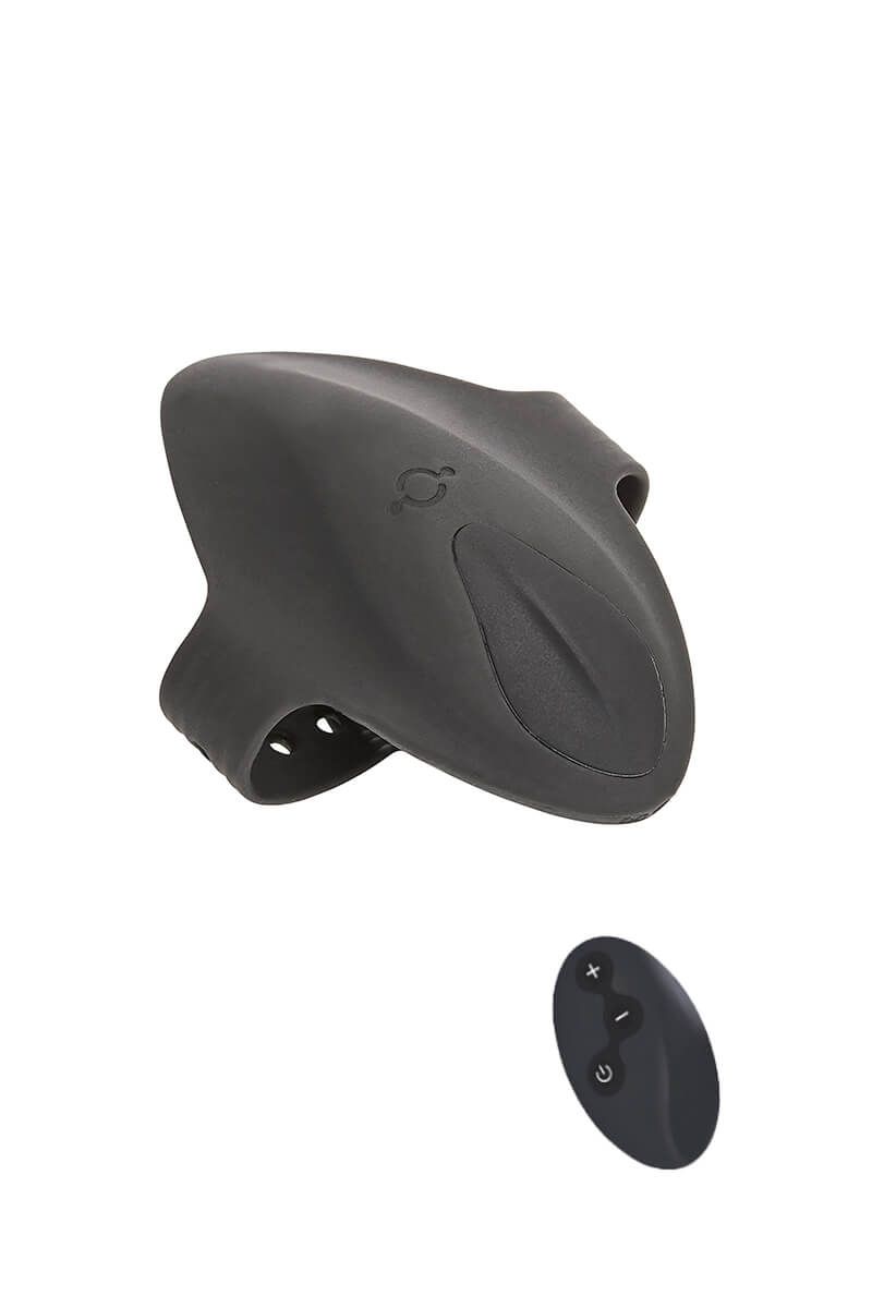 Stimulateur pour culotte et sa télécommande modèle le flatteur de la marque Jacquie et Michel