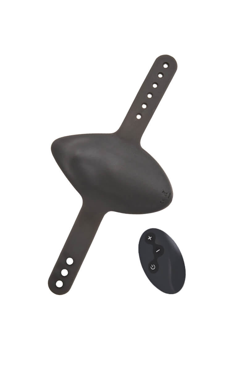 Stimulateur pour culotte et sa télécommande modèle le flatteur de la marque Jacquie et Michel