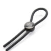 Anneau pénien noir réglable again & again de la collection fifty shades of grey