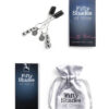 Coffret des bijoux de seins réglable de la collection fifty shades of grey