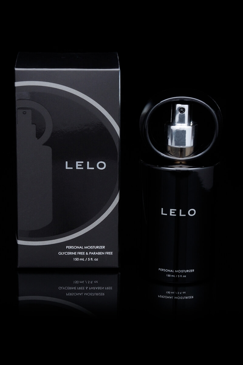 lubrifiant-hydratantintime-150ml-lelo-2 Bouteille de lubrifiant hydratant intime 150ml de la marque Lelo et son emballage