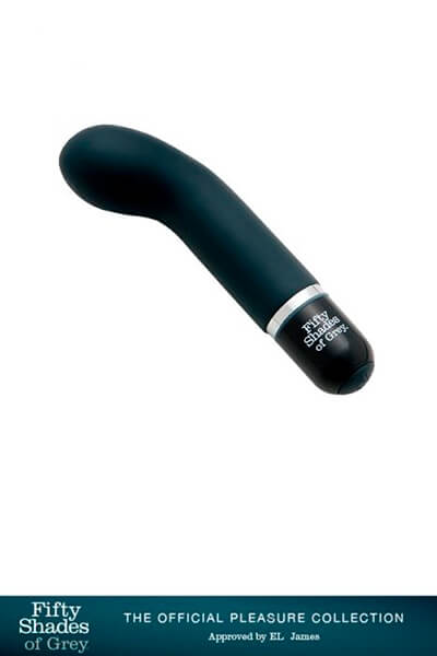 Mini vibromasseur spécial point G de la collection fifty shades of grey