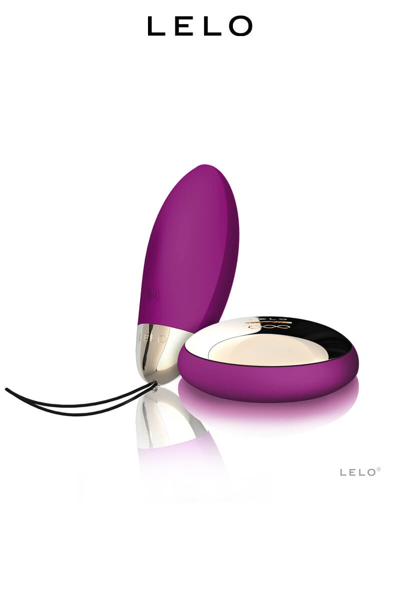 Œuf vibrant lyla 2 couleur pourpre et sa télécommande de la marque Lelo