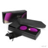 Coffret de l'œuf vibrant lyla 2 couleur pourpre et sa télécommande de la marque Lelo