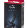 Packaging du plug anal driven by désire de la collection fifty shades of grey