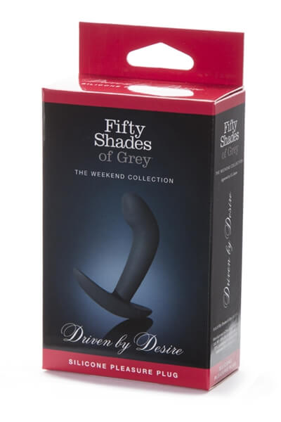 Packaging du plug anal driven by désire de la collection fifty shades of grey