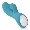 Vibromasseur rabbit bleu turquoise martina de la marque Cala Azul