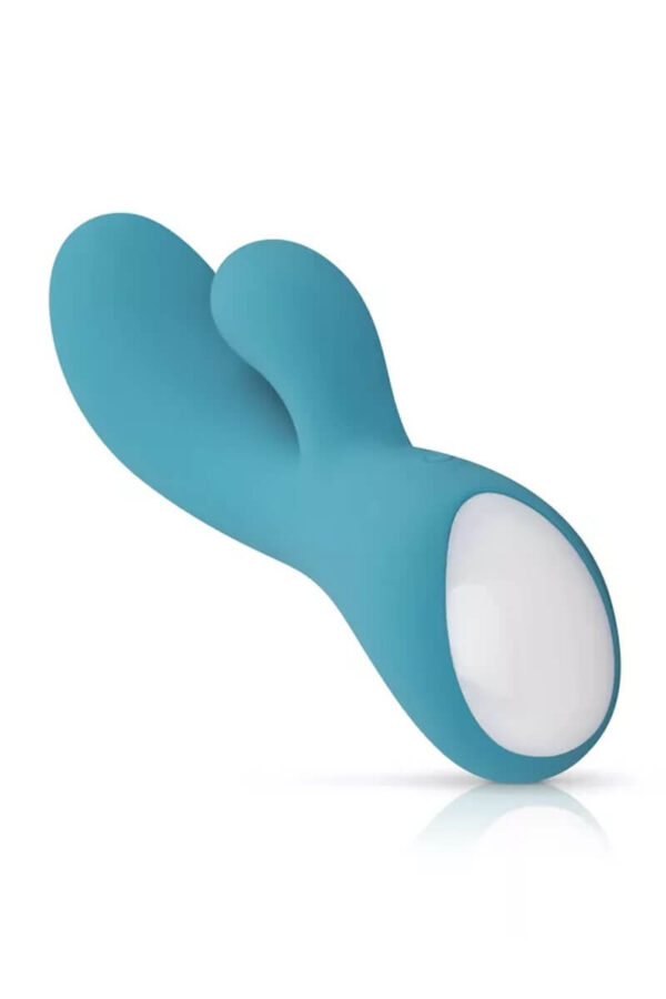 Vibromasseur rabbit bleu turquoise martina de la marque Cala Azul