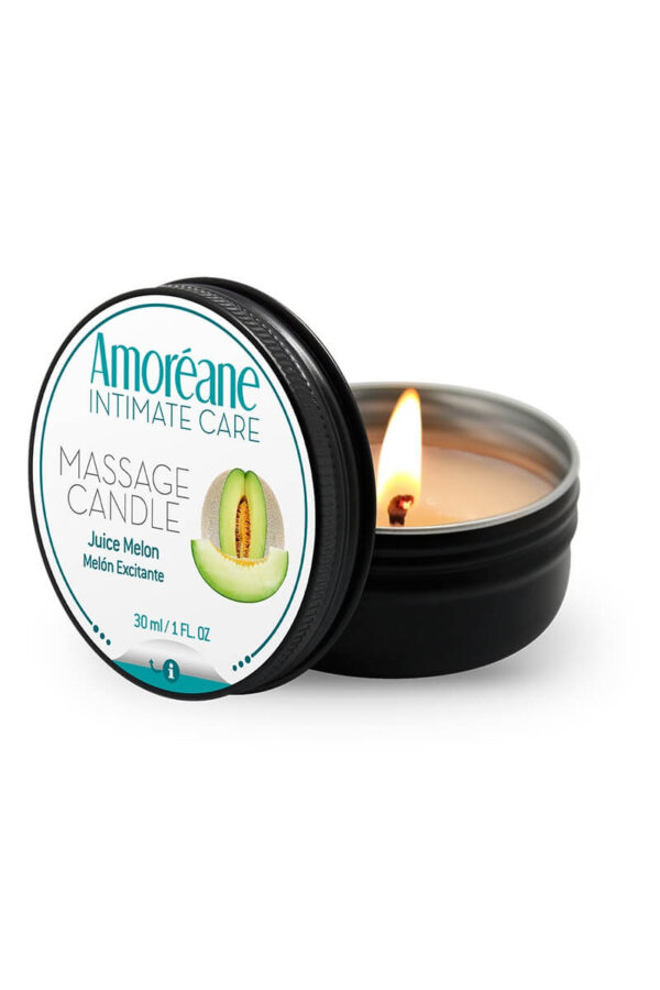 Bougie de massage au melon de la marque Amoréane