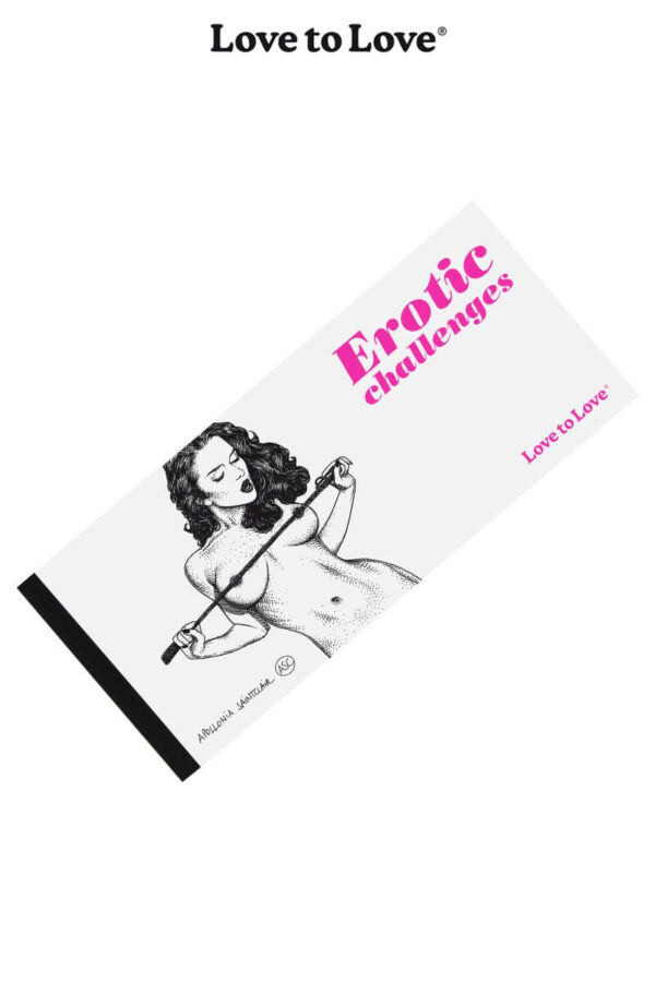 Chéquier Erotic challenges de la marque Love to Love