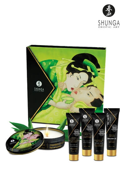 Coffret secret de geisha organica bio de la marque Shunga