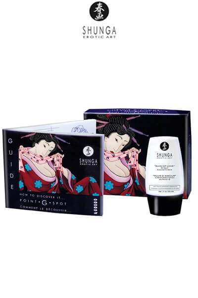 Crème pour le point G pluie d'amour de la marque Shunga