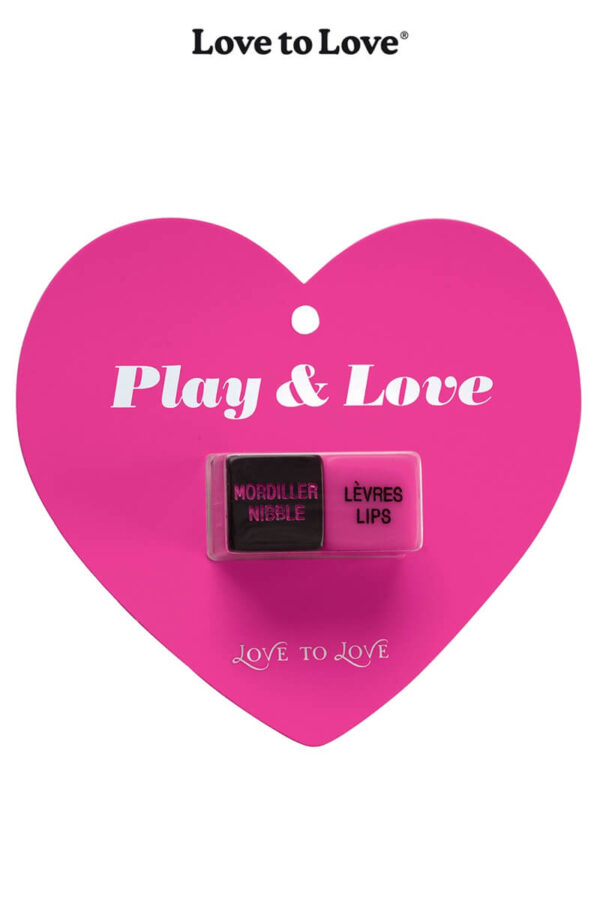 Dés coquins Play Love de la marque Love to Love