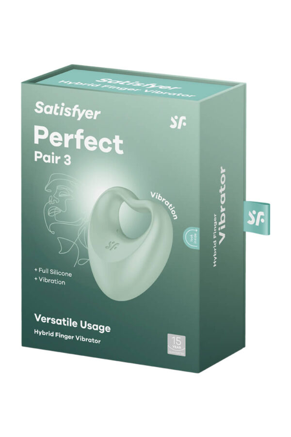 Packaging du doigt vibrant hybride perfect pair 3 de la marque Satisfyer
