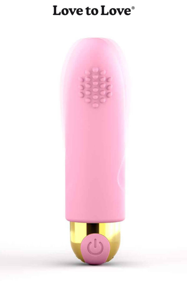 Doigt vibrant Touch Me de la marque Love to Love en train de vibrer