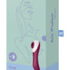 Packaging du double stimulateur Dual Crush de la marque Satisfyer