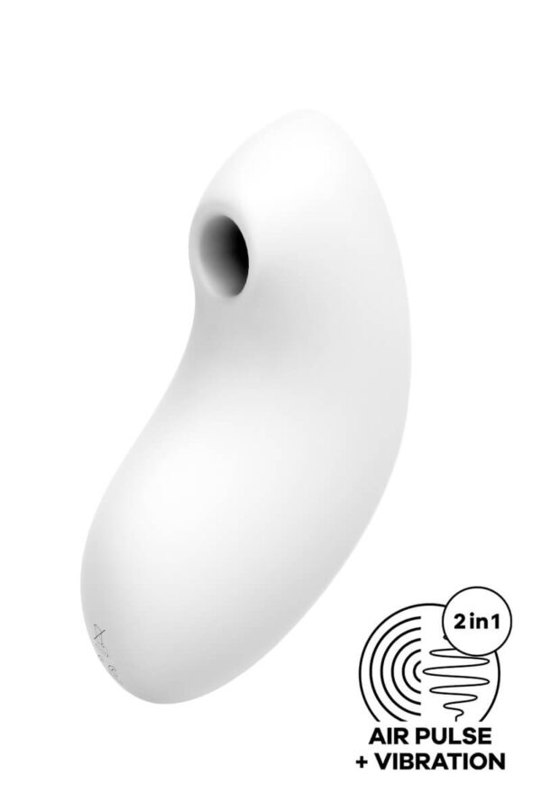 Double stimulateur Vulva Lover 2 blanc de la marque Satisfyer
