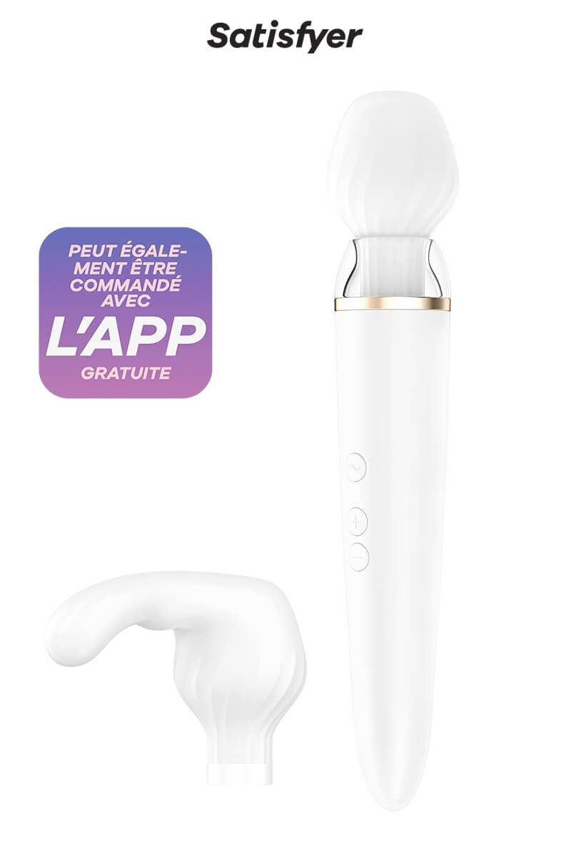 Double Wand-er connecté de la marque Satisfyer