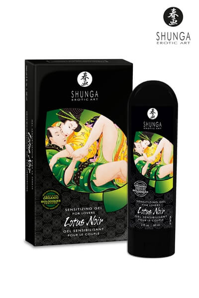 Gel sensibilisant pour le couple Lotus Noir de la marque Shunga