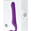 Packaging du gode anatomique Queens M violet de la marque Adrien Lastic