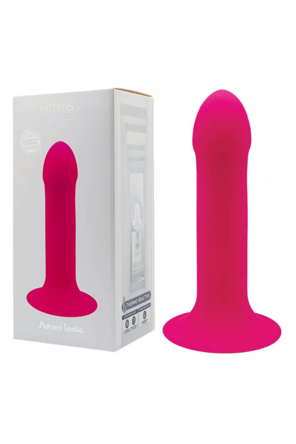 Gode ventouse double densité hitsens 2 de la marque Adrien Lastic et son packaging