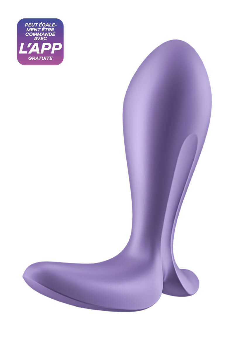Plug anal connecté Intensity violet de la marque Satisfyer