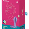 Packaging du plug anal connecté Intensity violet de la marque Satisfyer