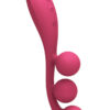 Multi-vibromasseur tri ball 1 rouge de la marque Satisfyer
