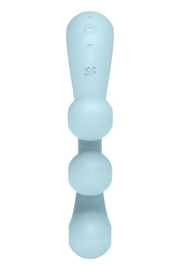 Multi-vibromasseur tri ball 2 bleu de la marque Satisfyer