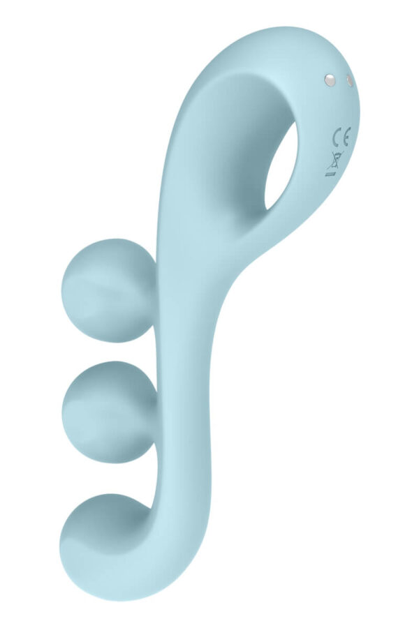 Multi-vibromasseur tri ball 2 bleu de la marque Satisfyer