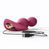 Plug anal vibrant Twinny Bud prune et son fil de recharge de la marque Love to Love