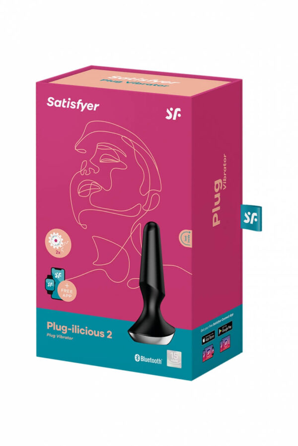Packaging du plug vibrant connecté Ilicious 2 de la marque Satisfyer