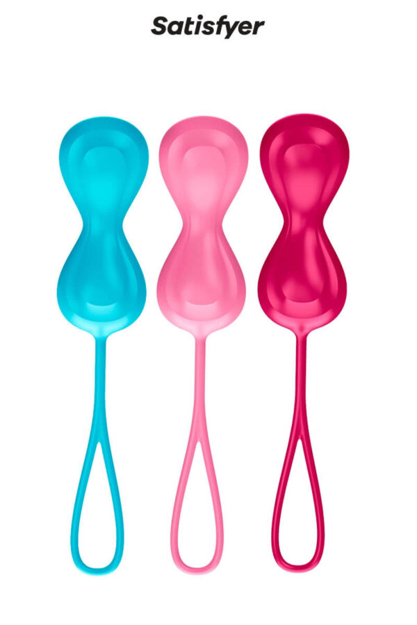 Set de 3 boules de geisha Power Balls de la marque Satisfyer
