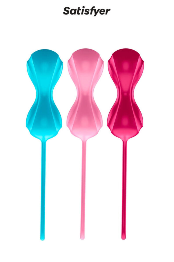 Set de 3 boules de geisha Power Balls de la marque Satisfyer
