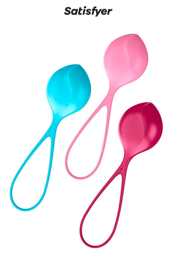Set de 3 boules de geisha Strengthening Balls de la marque Satisfyer