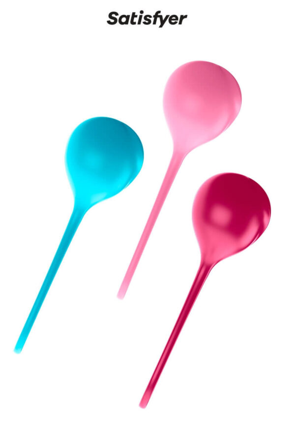 Set de 3 boules de geisha Strengthening Balls de la marque Satisfyer