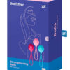 Packaging du set de 3 boules de geisha Strengthening Balls de la marque Satisfyer
