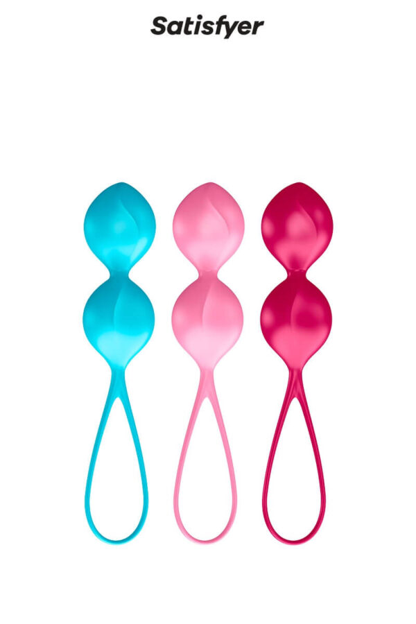 Set de 3 boules de geisha V Balls de la marque Satisfyer