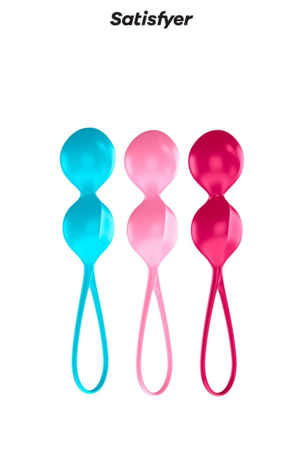 Set de 3 boules de geisha V Balls de la marque Satisfyer