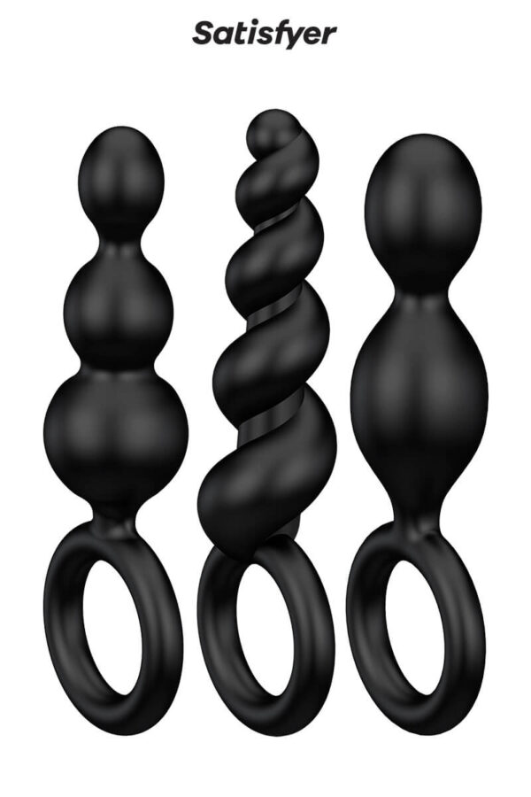 Set de 3 plugs anaux Booty Call de la marque Satisfyer
