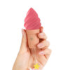 Stimulateur clitoridien en forme de glace Cand'Ice Rasberry Joly couleur fraise de la marque Love to Love