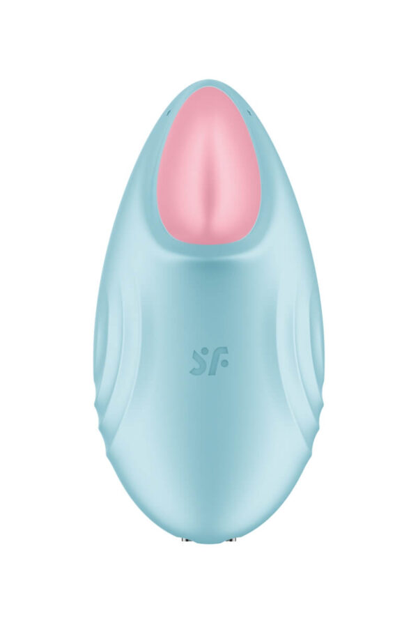 Stimulateur clitoridien connecté Tropical Tip bleu de la marque Satisfyer