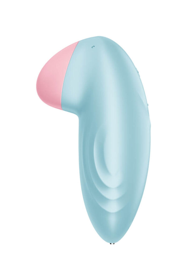 Stimulateur clitoridien connecté Tropical Tip bleu de la marque Satisfyer