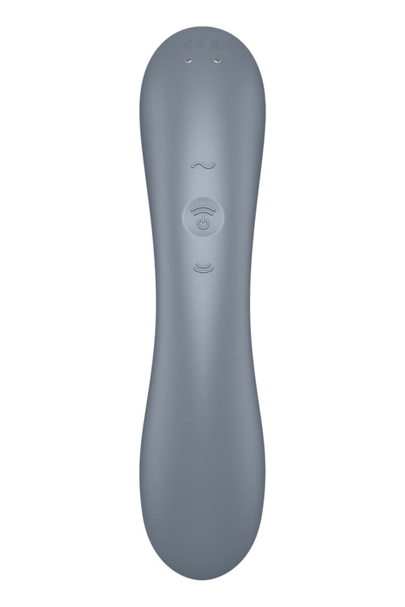 Stimulateur clitoridien Curvy Trinity 1 gris de la marque Satisfyer