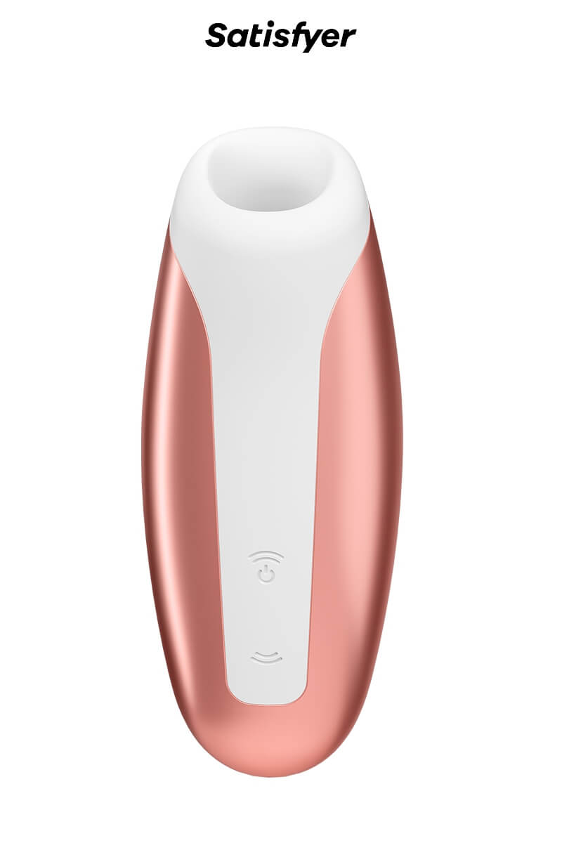 Stimulateur de clitoris Breeze rose/cuivre de la marque Satisfyer