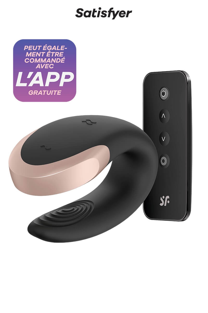 stimulateur-double-love-satisfyer-1 Stimulateur connecté double pour couple Love de la marque Satisfyer