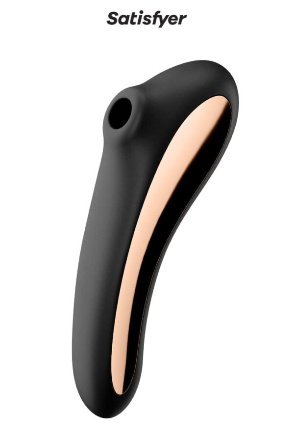 Stimulateur Dual Kiss noir de la marque Satisfyer