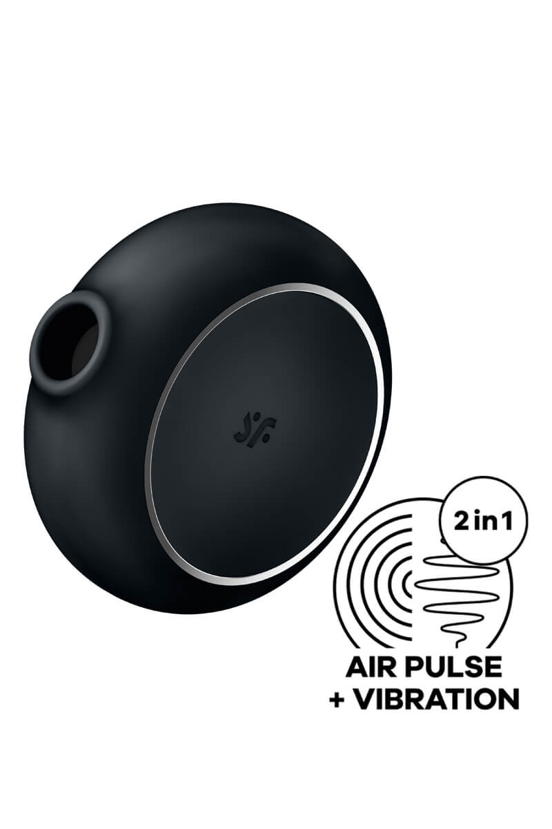 Stimulateur clitoridien Pro to go 3 noir de la marque Satisfyer