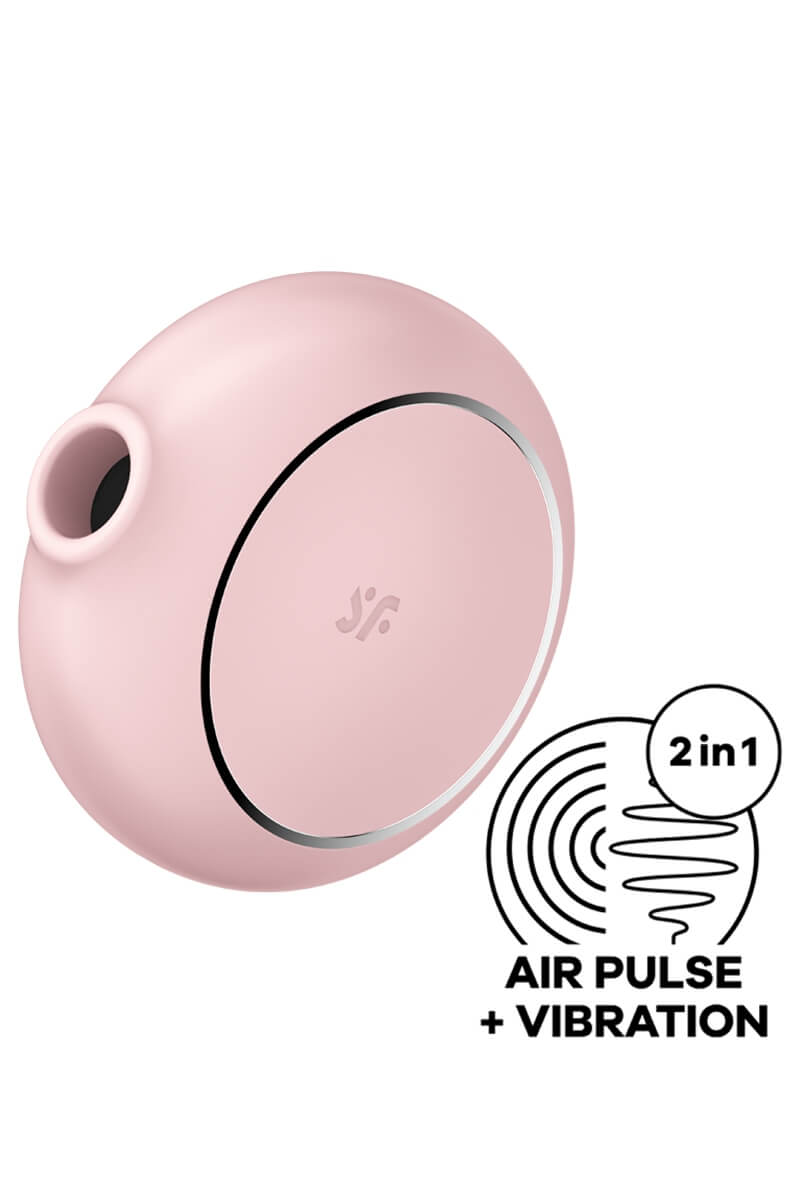 Stimulateur clitoridien Pro to go 3 rose de la marque Satisfyer