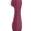 Stimulateur clitoridien pro 2 génération 3 connecté bordeaux de la marque Satisfyer